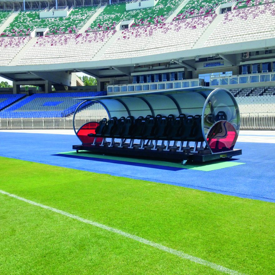 Abris de touche VIP coup du monde de football