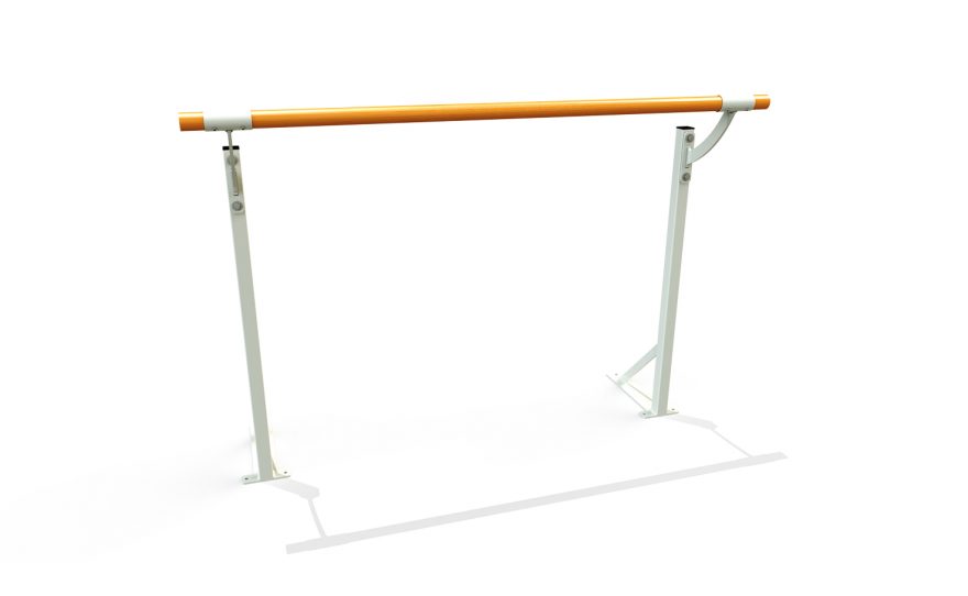 Barre de danse Barre de danse sur potelet simple Metalu Plast équipement sportif