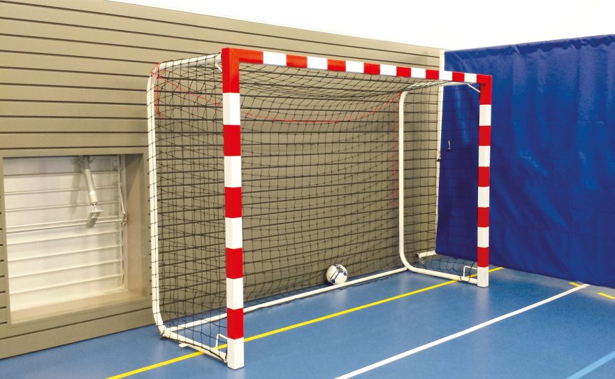Steel handball goal for competition