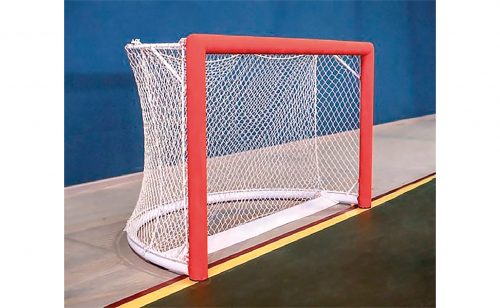 Cage de rink hockey avec jonction en aluminium Metalu Plast