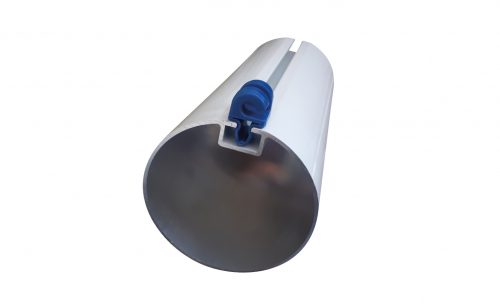 nylon hook on aluminium post for net fixation Metalu Plast