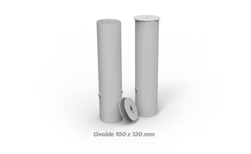 Fourreaux ovoide millennium Fourreaux ovoide millenium 100 x 120 mm Metalu Plast matériel sport