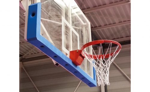 Protective foam to be screwed on basket backboards Metalu Plast basketball accessories