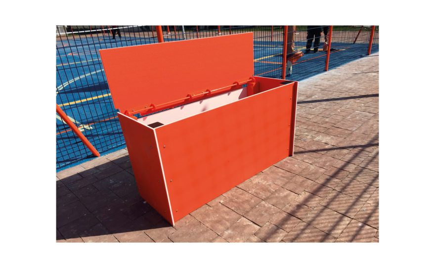 storage-box-open Box de rangement ouverte Metalu Plast