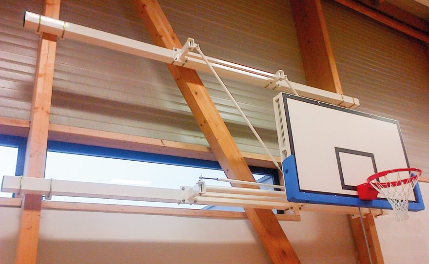 Wall mounted basketball for the competition Wall mounted basketball for the competition custom-made Metalu Plast