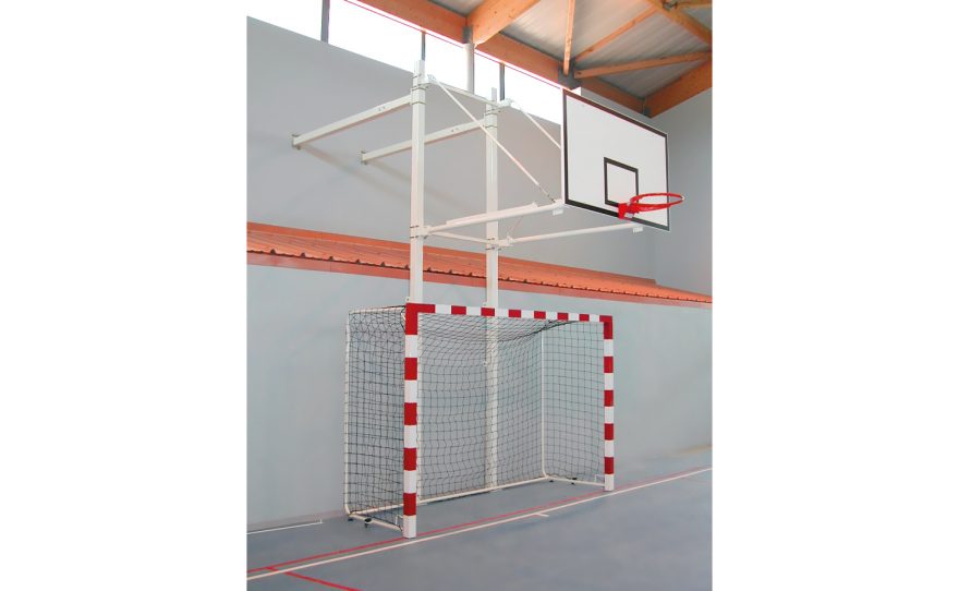 Wall basketball hoop custom made Wall basketball hoop custom made for competition by Metalu Plast
