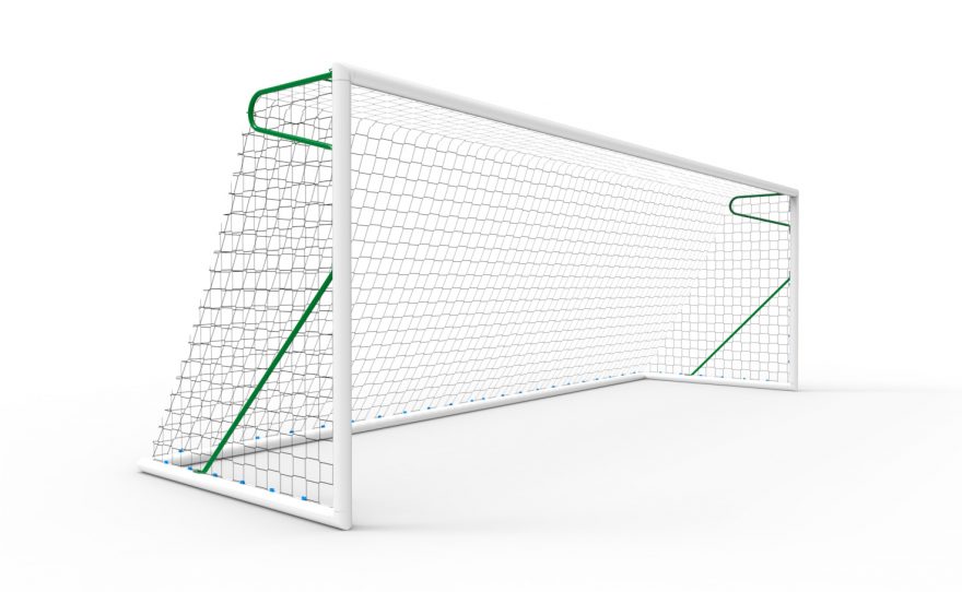 But de foot à 11 en alu transportable Metalu Plast
