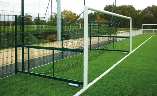 Cage de foot à 8 repliable en aluminium modèle San Siro Metalu Plast