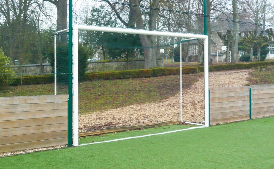 Custom aluminium football goal Metalu Plast sports equipment