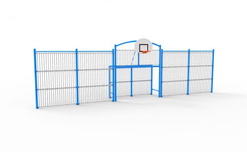 Multisport pediment classic 12 model with bar panels Metalu Plast