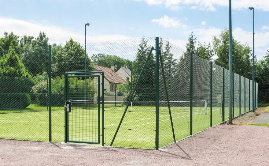 Cloture pour terrain de tennis Metalu Plast