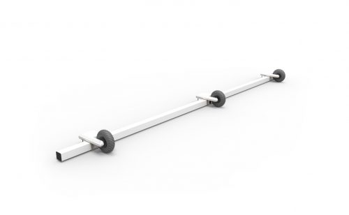 Ballast for transportable goal with wheels