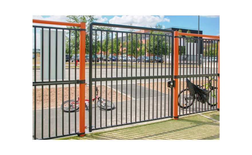 Single door gate multisport playground Deauville Metalu Plast