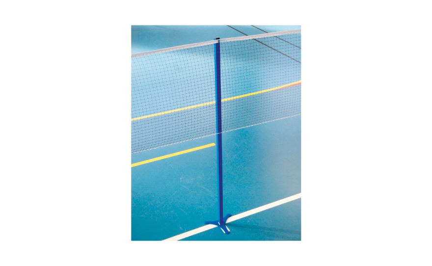 Central badminton post Central badminton post affordable Metalu Plast french manufacturer