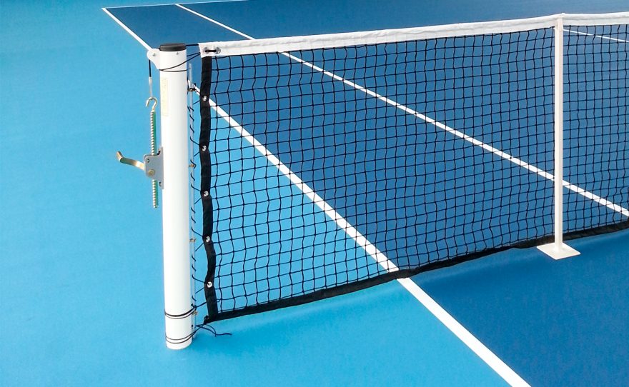 Round tennis posts to be socketed