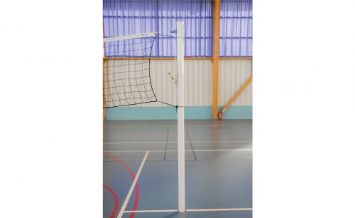 Round volleyball post for training made of aluminium Metalu Plast sports equipment