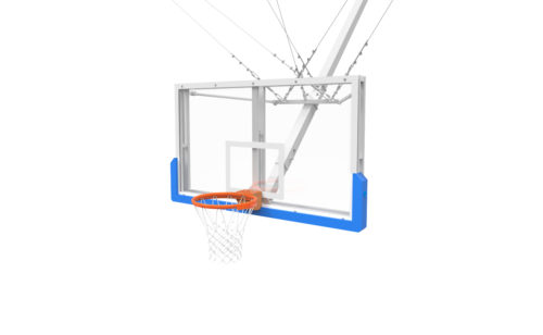 ceiling suspended backboard